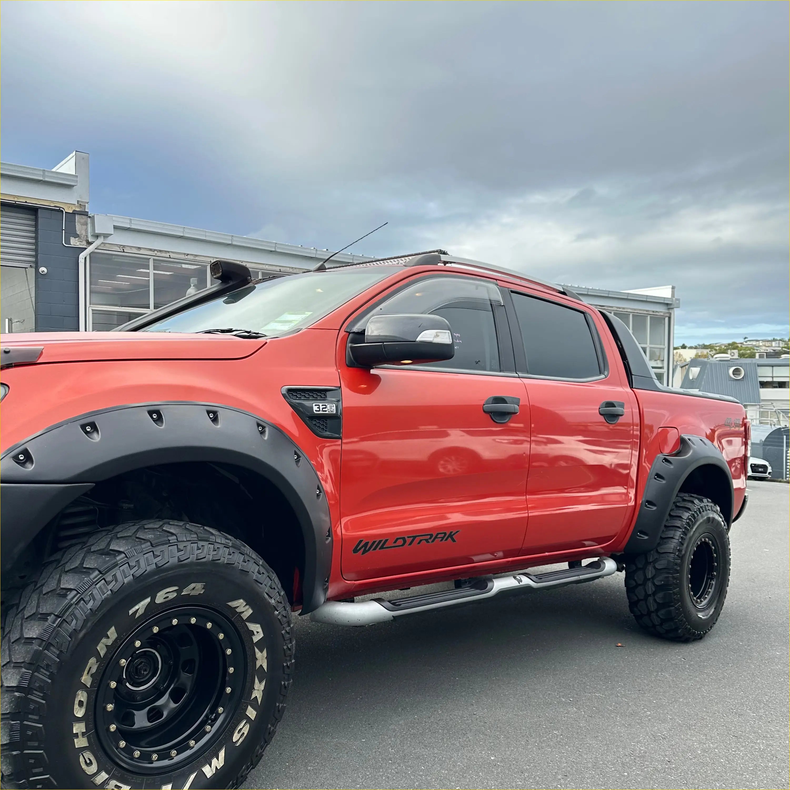 Monster Flare for Ford Ranger PX1 2012-2015 Bolt Style Matte Black