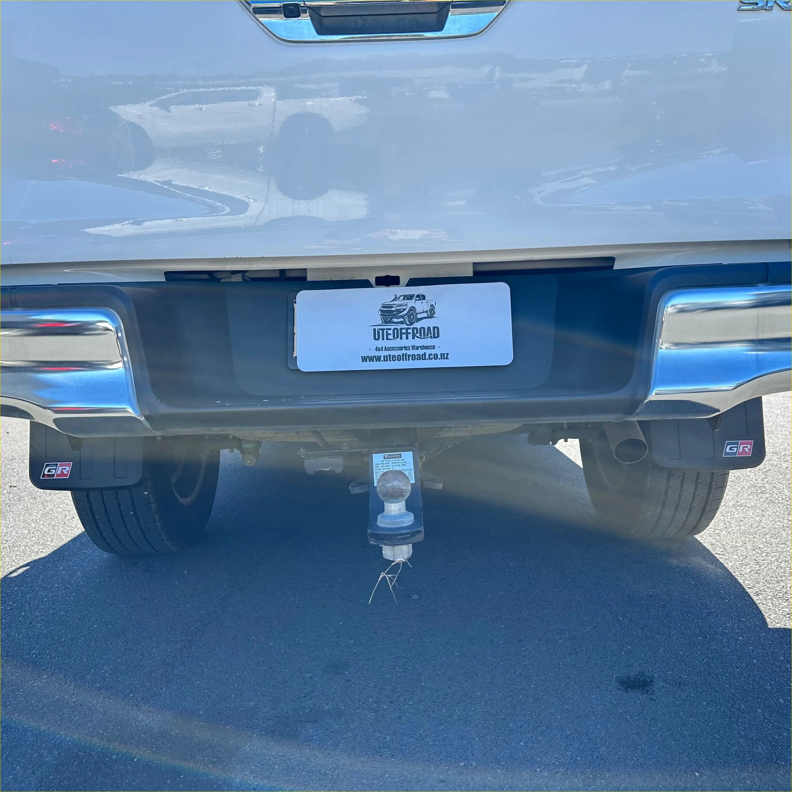 Mudflaps for Toyota Hilux 2015+ Matte Black