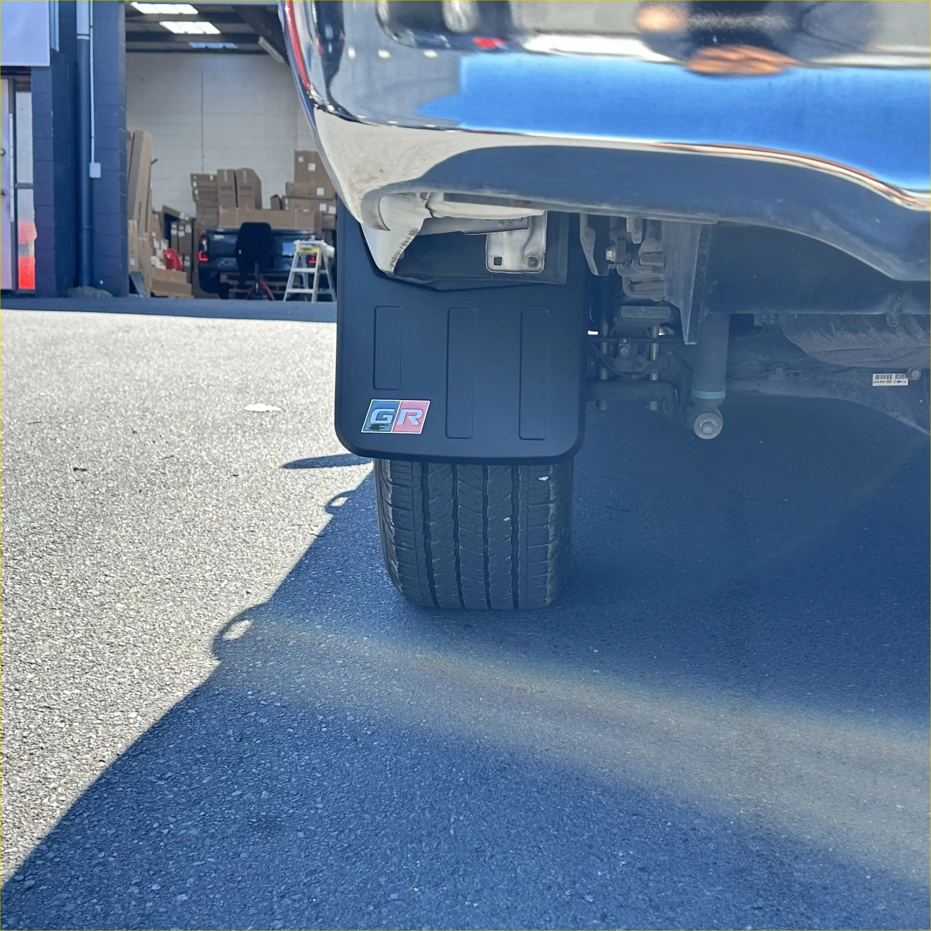 Mudflaps for Toyota Hilux 2015+ Matte Black