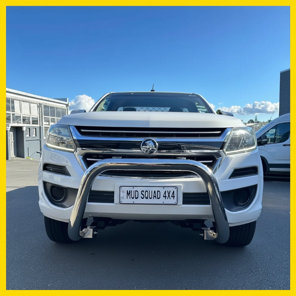 Nudge Bar(Compatible Front Sensors) Holden Colorado 2012-2020 Chrome