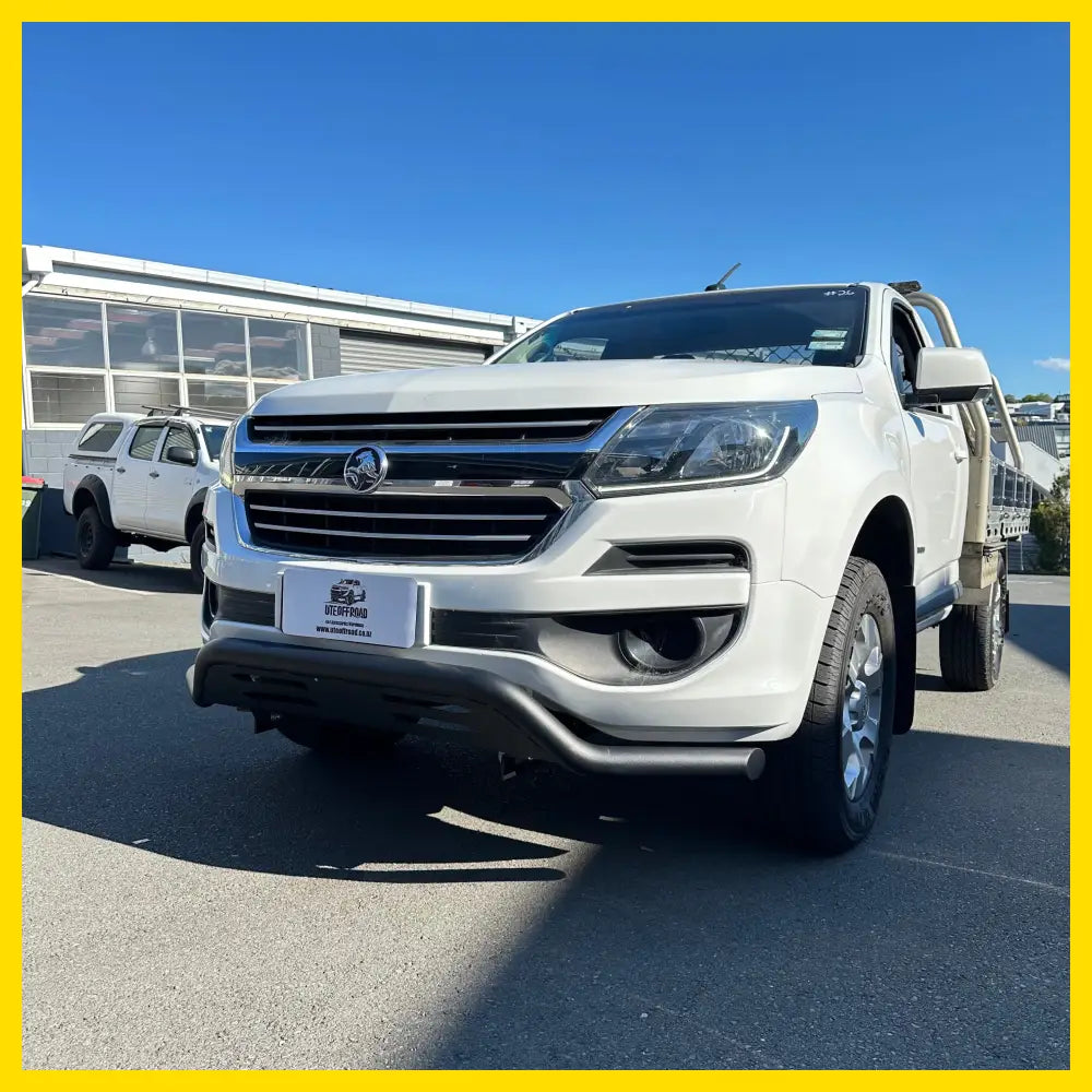 Nudge bar for Holden Colorado 2012-2020 Black Q1