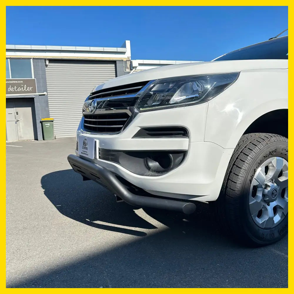 Nudge bar for Holden Colorado 2012-2020 Black Q1