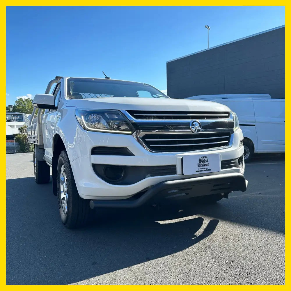 Nudge bar for Holden Colorado 2012-2020 Black Q1