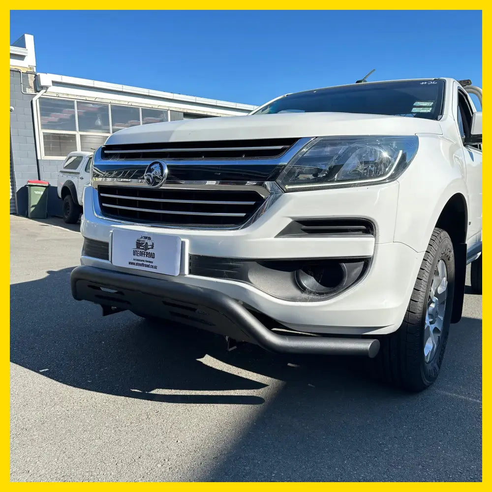 Nudge bar for Holden Colorado 2012-2020 Black Q1