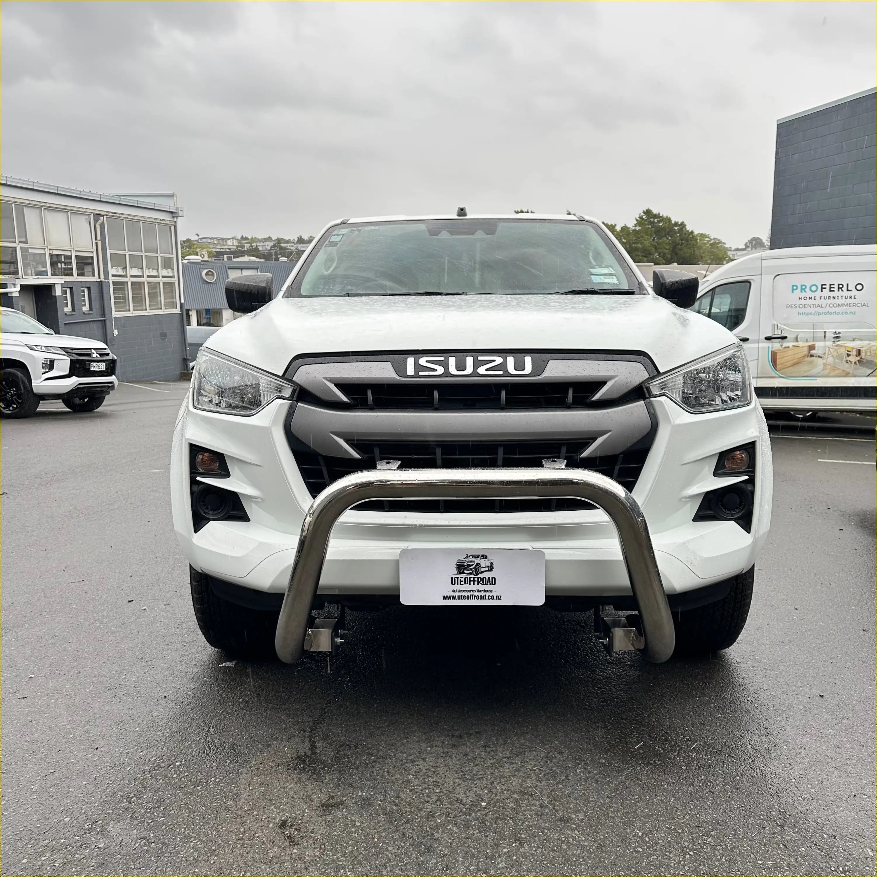 Nudge Bar Isuzu D-Max LS / LX 2021-2023 Chrome W3