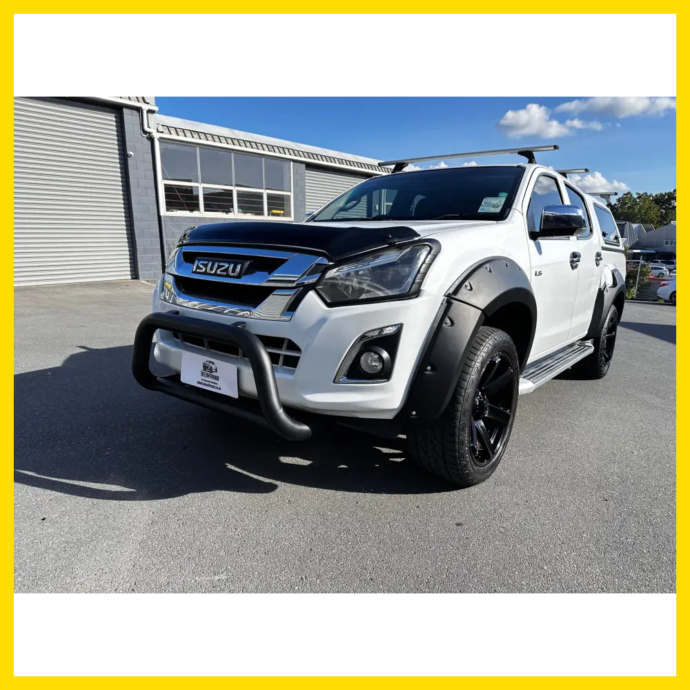 Nudge Bar Medium Size Isuzu D-Max 2012-2020 Matte Black