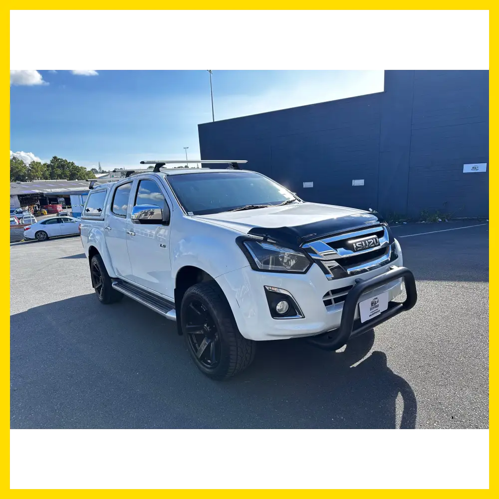 Nudge Bar Medium Size Isuzu D-Max 2012-2020 Matte Black