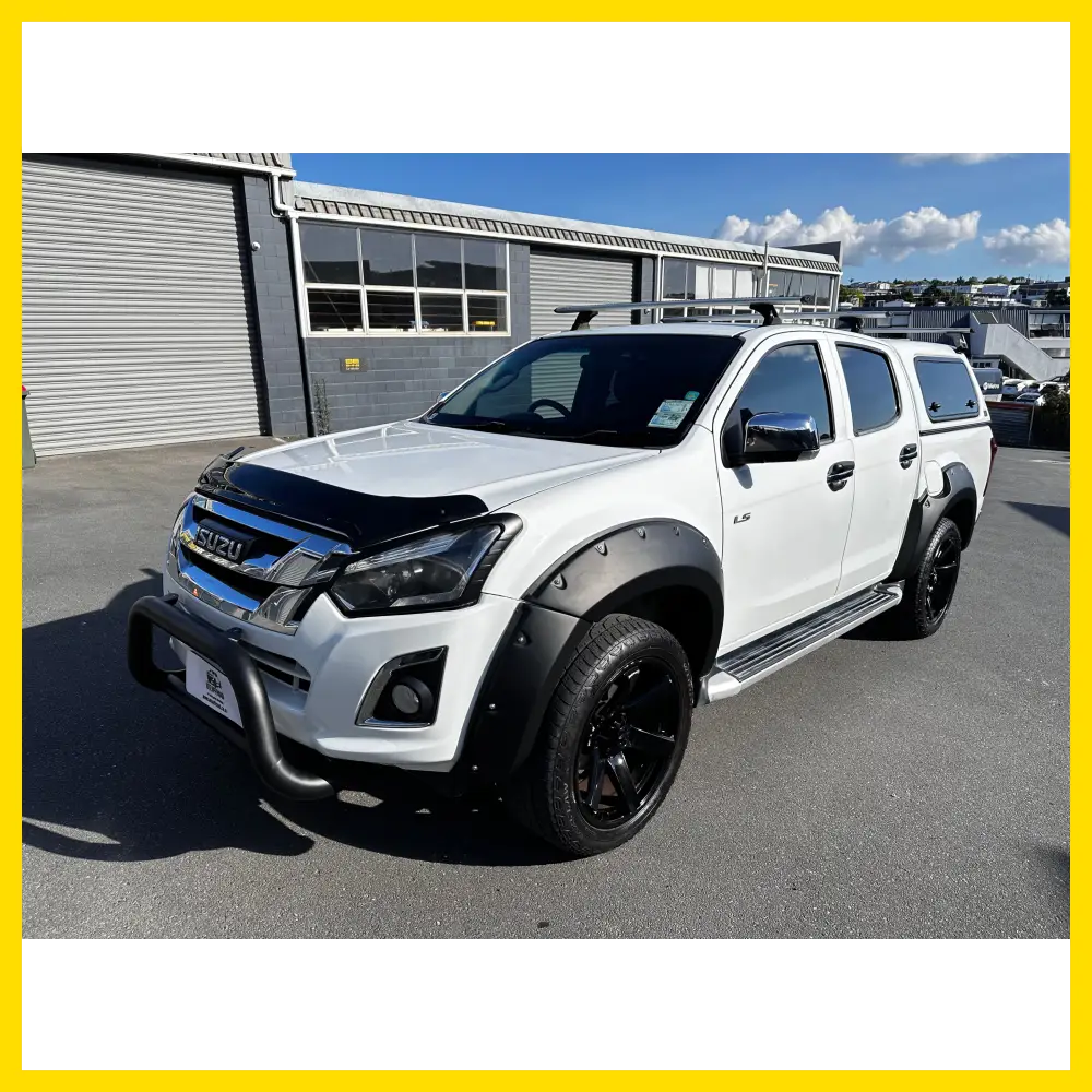 Nudge Bar Medium Size Isuzu D-Max 2012-2020 Matte Black