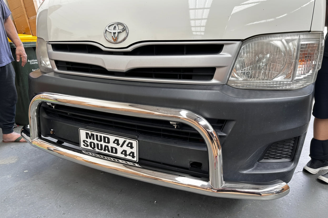 Nudge Bar Toyota Hiace Wide Body 2005-2019 Chrome