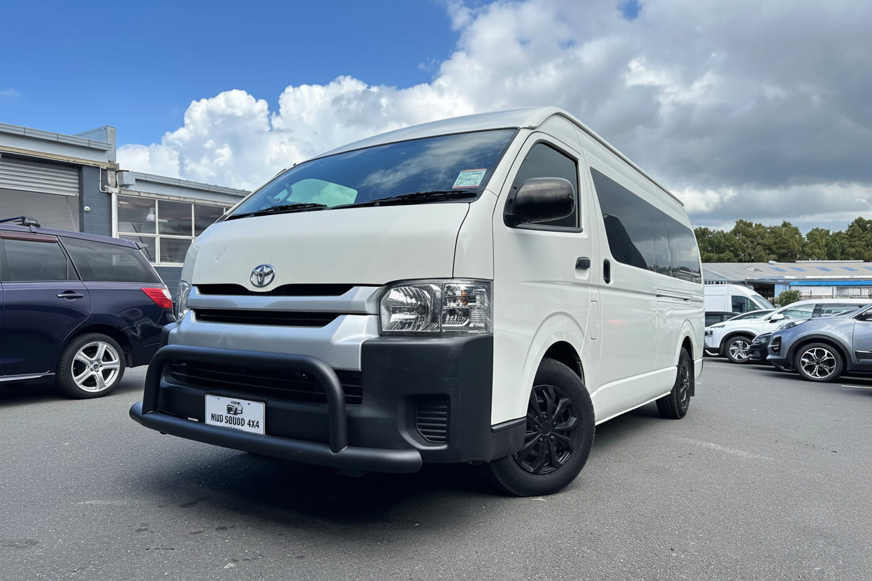 Nudge Bar Toyota Hiace Wide Body 2005-2019 Matte Black