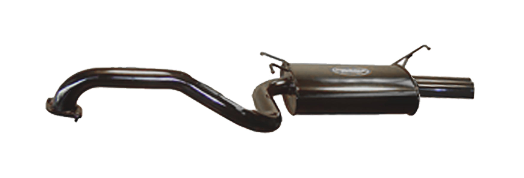 Redback 2.5’’ Catback Exhaust with Hotdog Centre and Dual Outlet Rear Muffler for Ford Falcon FG XR6 G6E Sedan(02/2008
