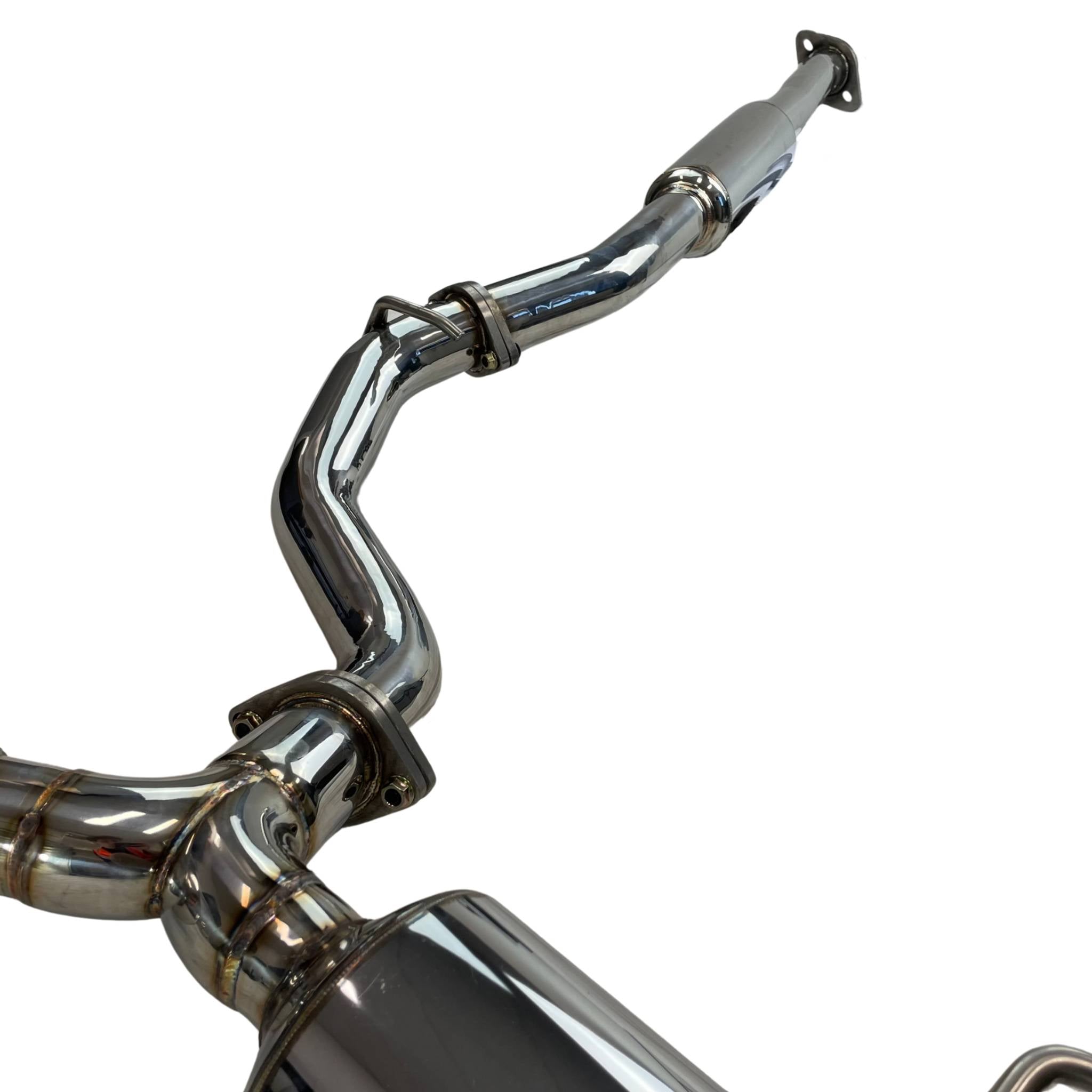 Redback Catback Exhaust for Toyota 86 and Subaru BRZ 304 Stainless Steel - Performance Exhaust System