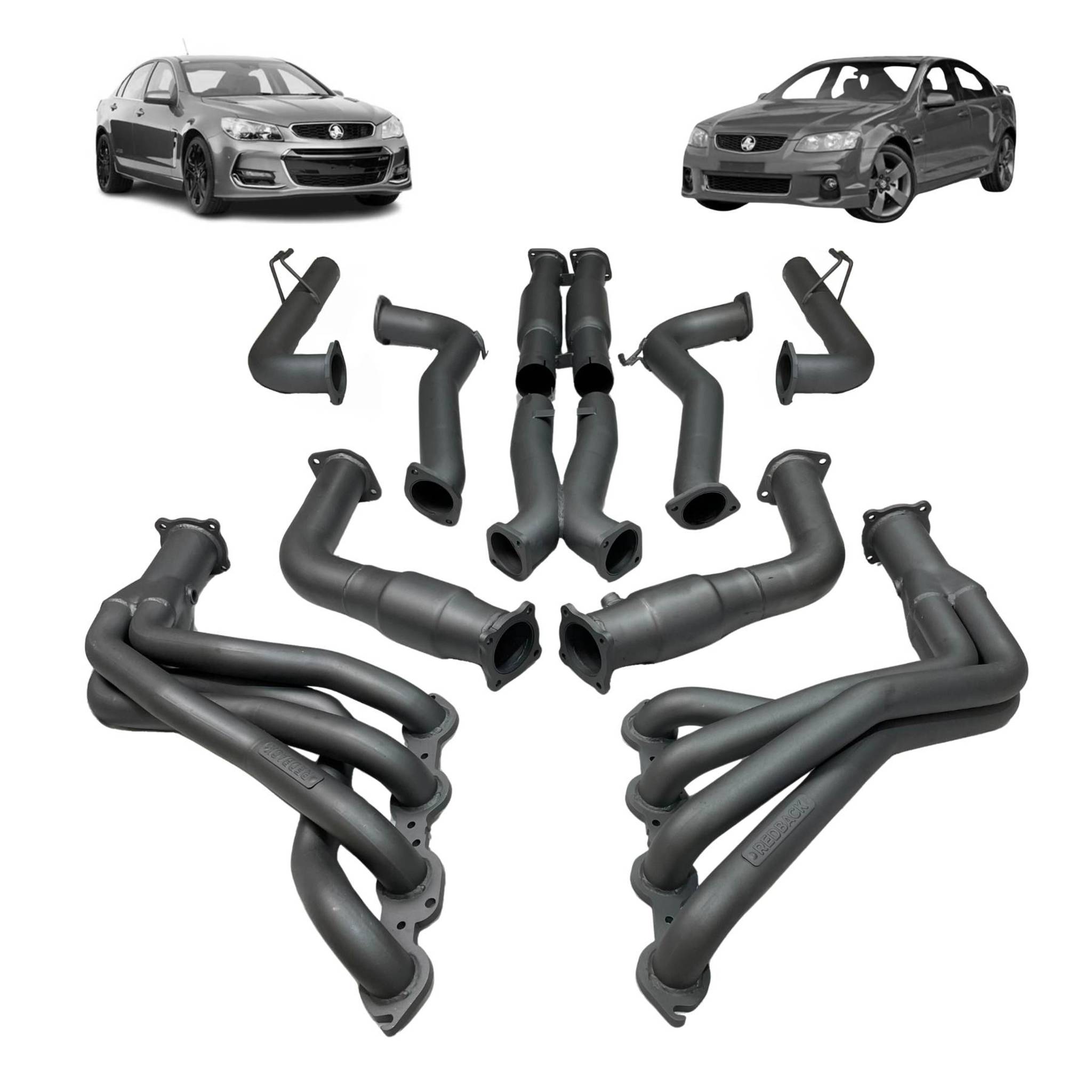 Redback Dual 3’’ Engine back Exhaust with Muffler Delete for Holden Commodore VE & VF Sedan / Wagon - Performance