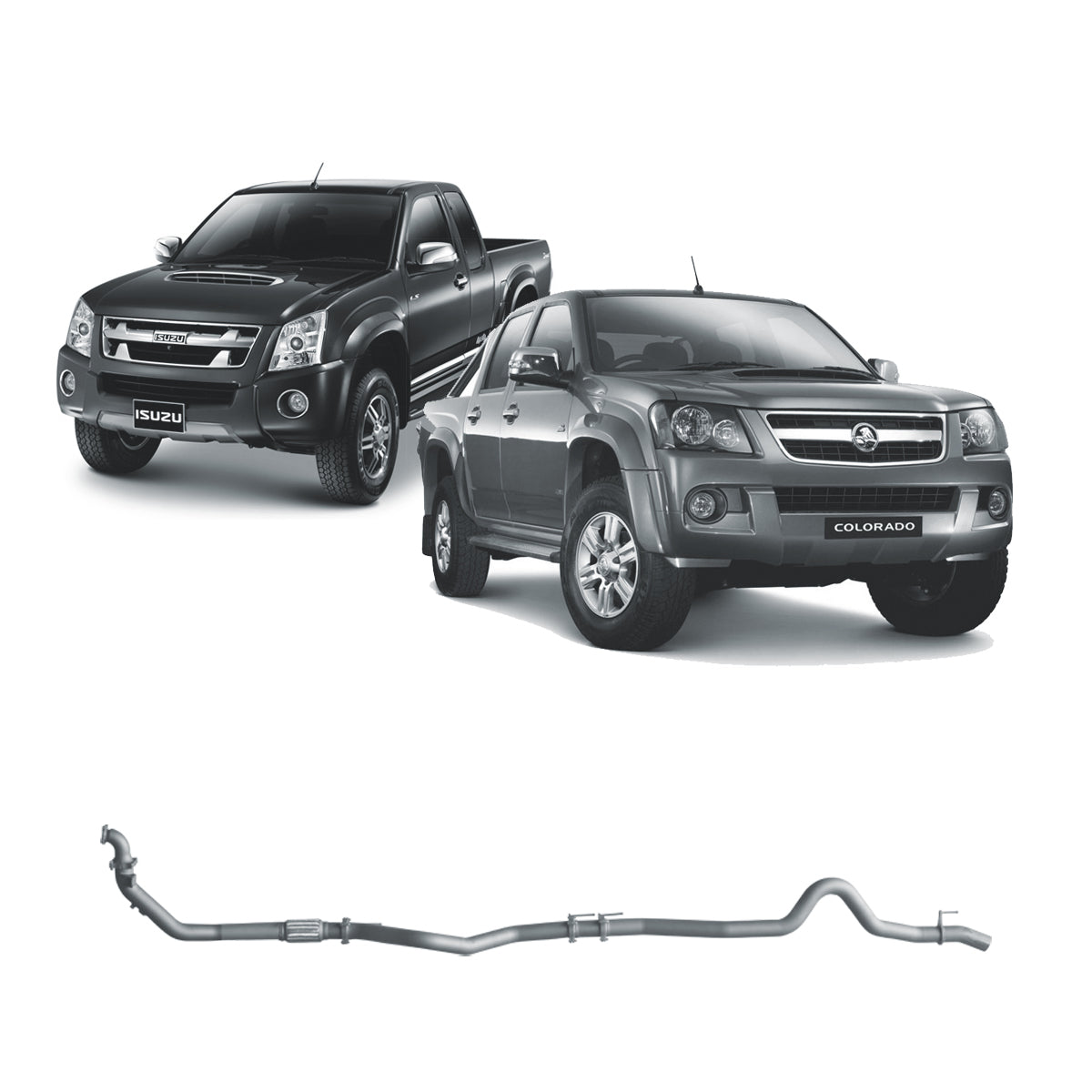 Redback Extreme Duty for Holden Rodeo (01/2007 - 06/2008) Colorado (03/2008 - 06/2012) Isuzu D-MAX (01/2007 - 08/2012)