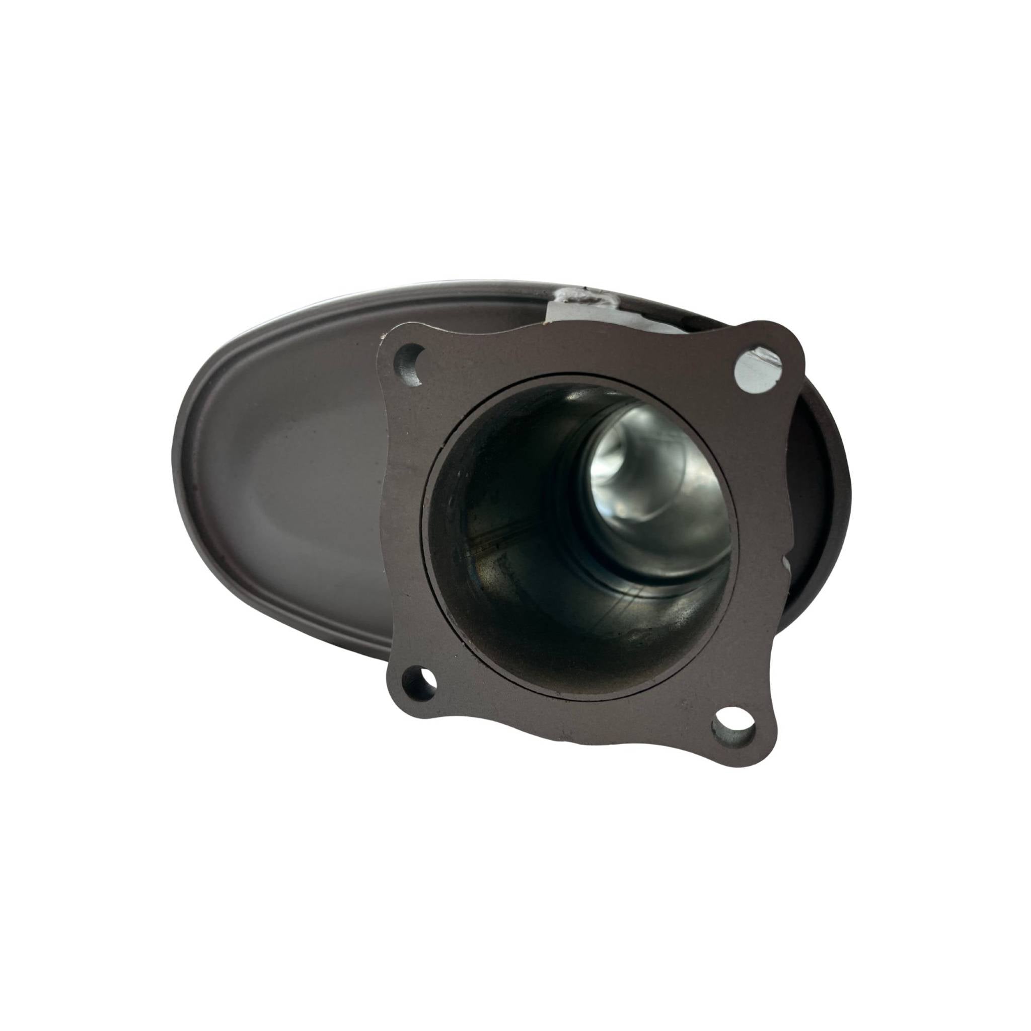 Redback Extreme Duty Straight Piped Muffler (Offset/Offset 5 Round) - 4x4 Muffler Sound Option