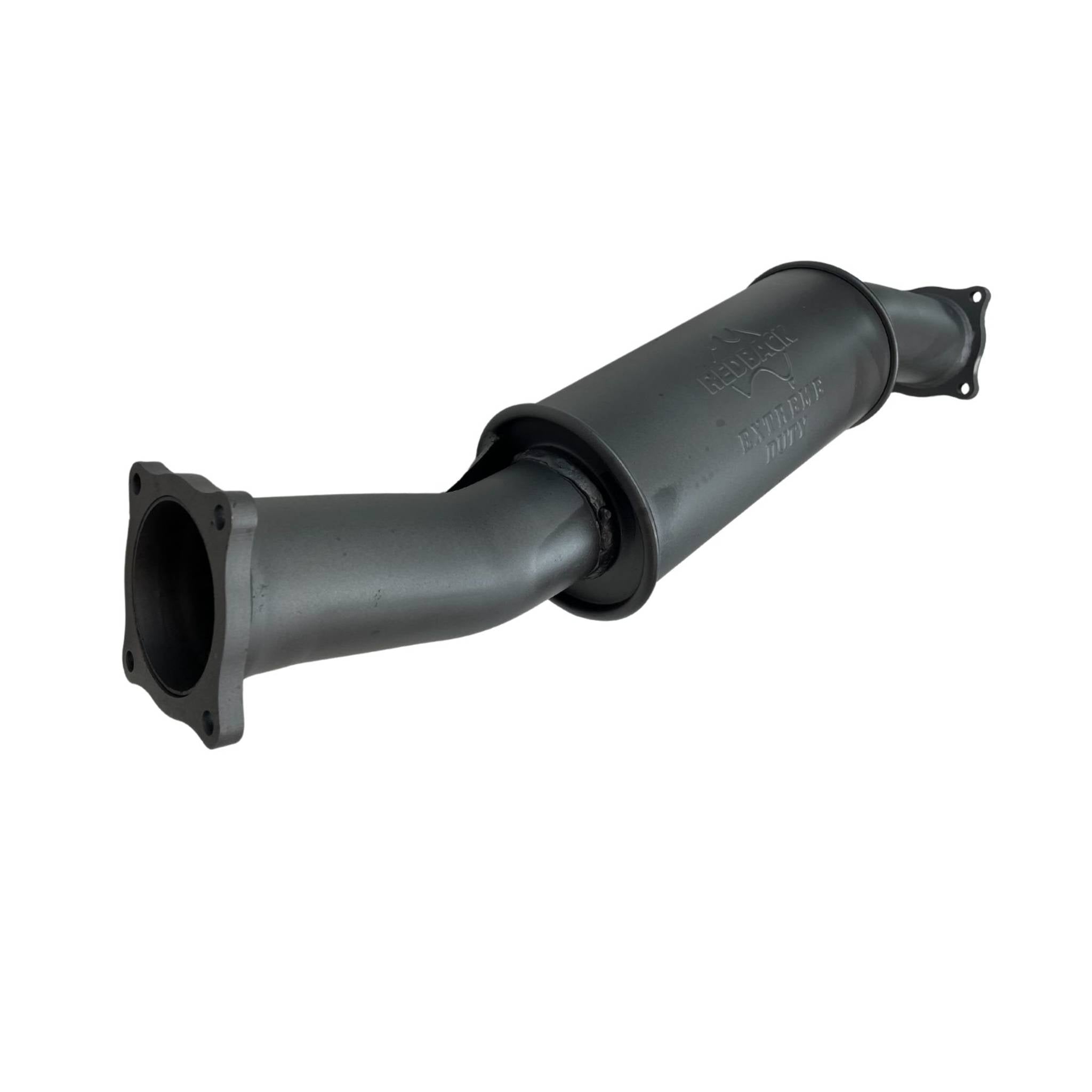 Redback Extreme Duty Straight Piped Resonator (Offset/Offset,) - 4x4 Muffler Sound Option