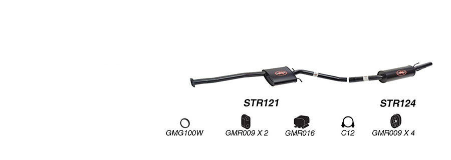 Redback Performance 2.5’’ Exhaust System for Holden Commodore VU VY V6 (12/2000 - 08/2004) - Performance Exhaust System