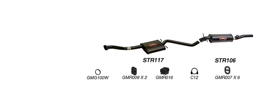Redback Performance Exhaust System for - Performance Exhaust System