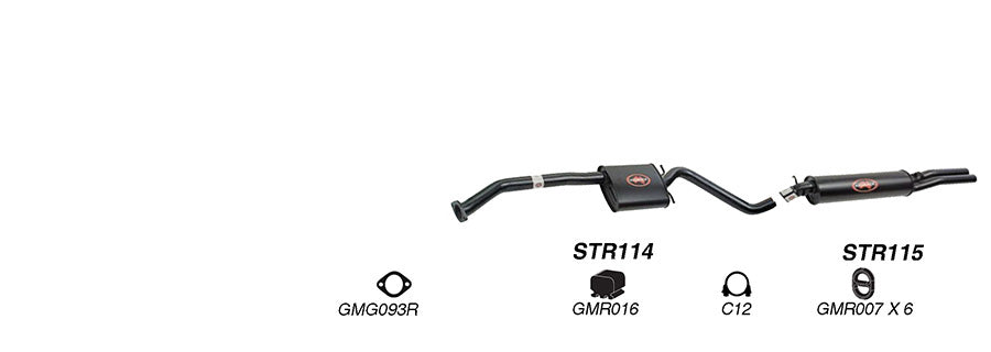 Redback Performance Exhaust System for Holden Caprice (04/1990 - 02/1994) Holden Caprice (04/1990 - 02/1994)