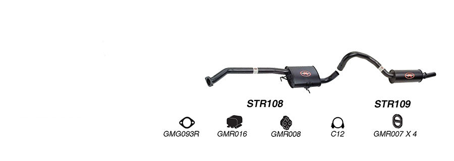 Redback Performance Exhaust System for Holden Commodore (01/1988 - 12/2000) Holden Commodore (01/1988 - 12/2000) Calais