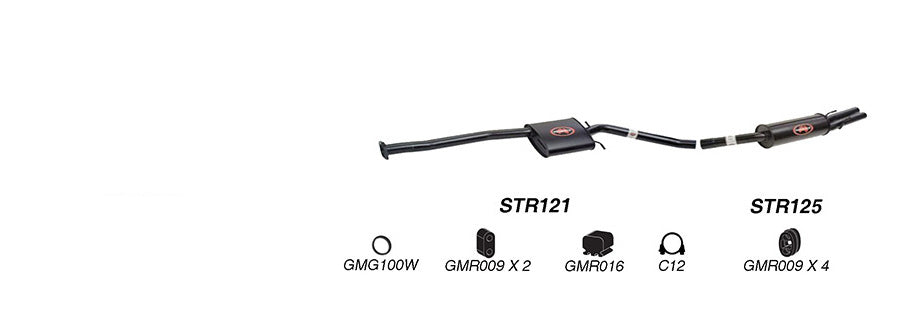 Redback Performance Exhaust System for Holden Statesman (06/1999 - 04/2003) Holden Statesman (06/1999 - 04/2003)