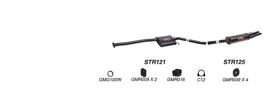 Redback Performance Exhaust System for Holden Statesman (06/1999 - 04/2003) Holden Statesman (06/1999 - 04/2003)