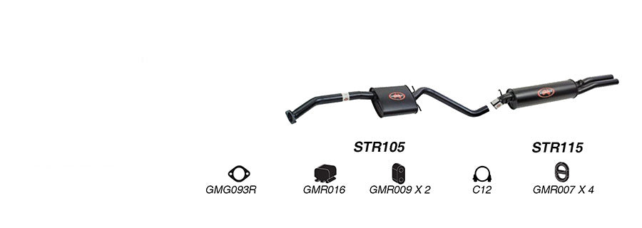 Redback Performance Exhaust System for Holden Statesman VQ - VR V6 & VS V8 IRS Sedan - Performance Exhaust System