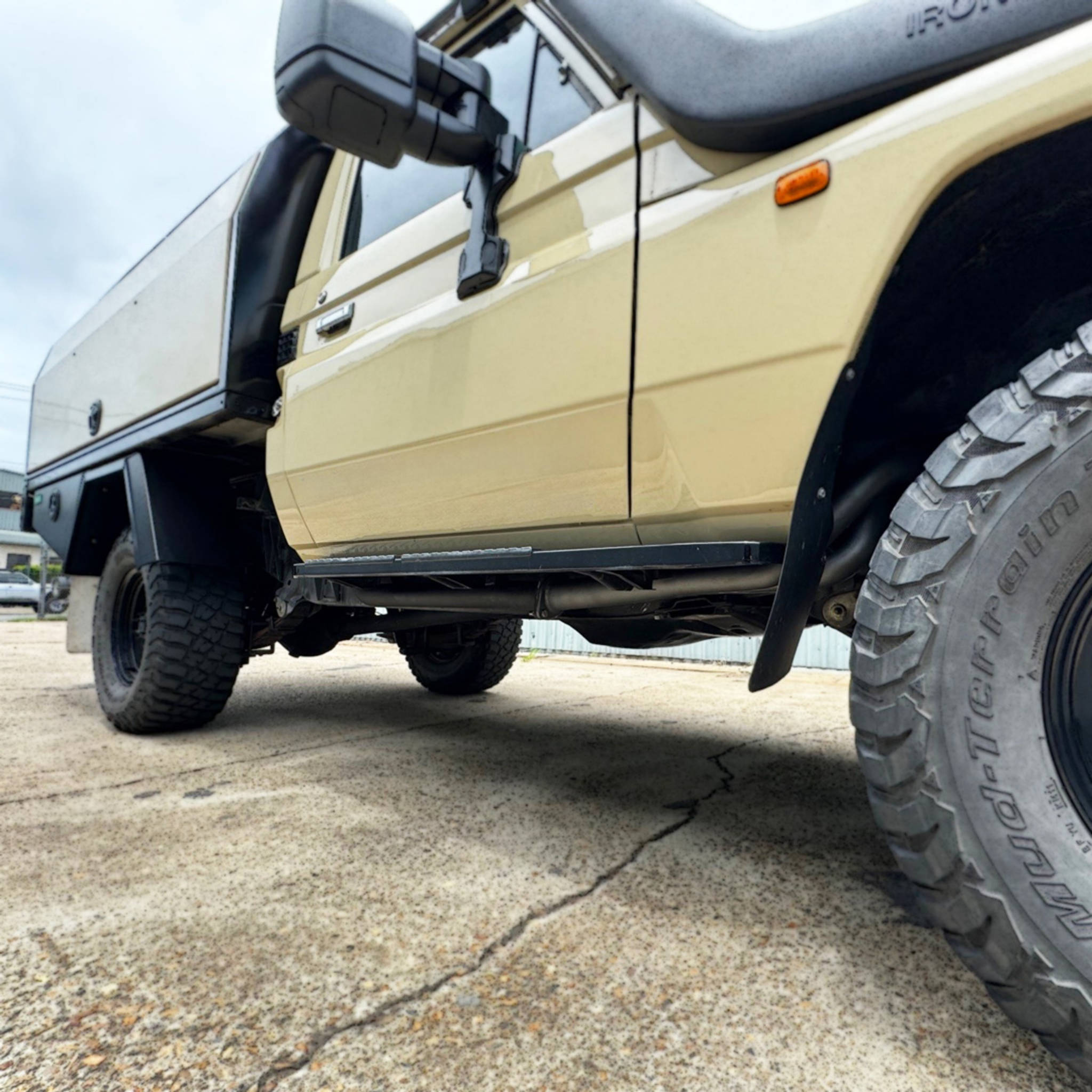 Redback Performance Headers and Exhaust for Toyota Landcruiser 75 and 78 Series 4.2L 1HZ - Performance Exhaust System