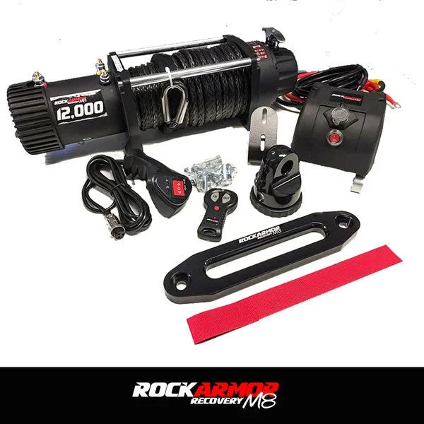 Rockarmor Gt Hoop Steel Bullbar Combo Package - Landcruiser 105 Series 98-07 (Full Bar Replacement) - Winch Bar