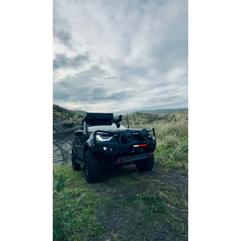 Rockarmor Gt Hoop Steel Bullbar - Isuzu Dmax 08/2020-2024 PFL (Full Bar Replacement) - Winch Bar