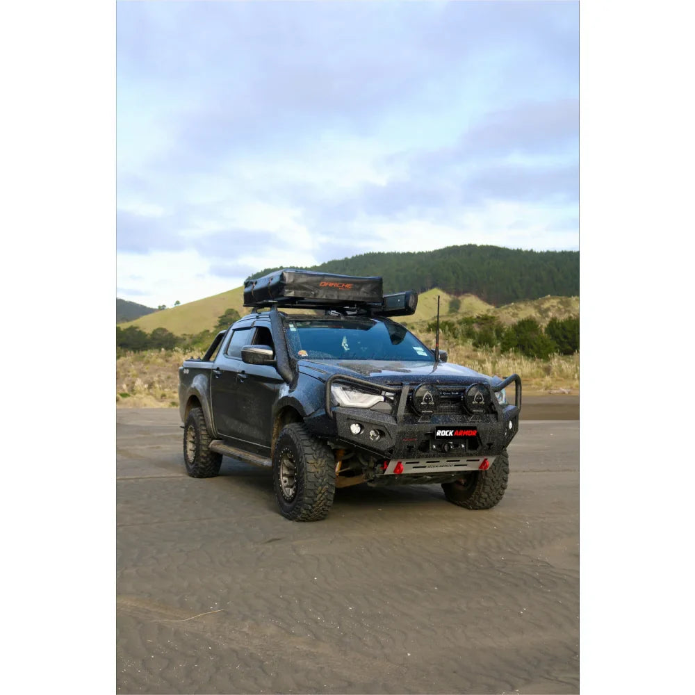 Rockarmor Gt Hoop Steel Bullbar - Isuzu Dmax 08/2020-2024 PFL (Full Bar Replacement) - Winch Bar