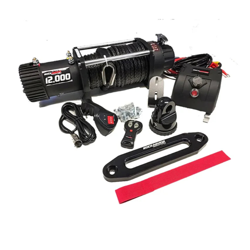 Rockarmor Gt Hoopless Bullbar Frontal Combo Pack - Isuzu Dmax 08/2020-2024 - Winch Bar Combo