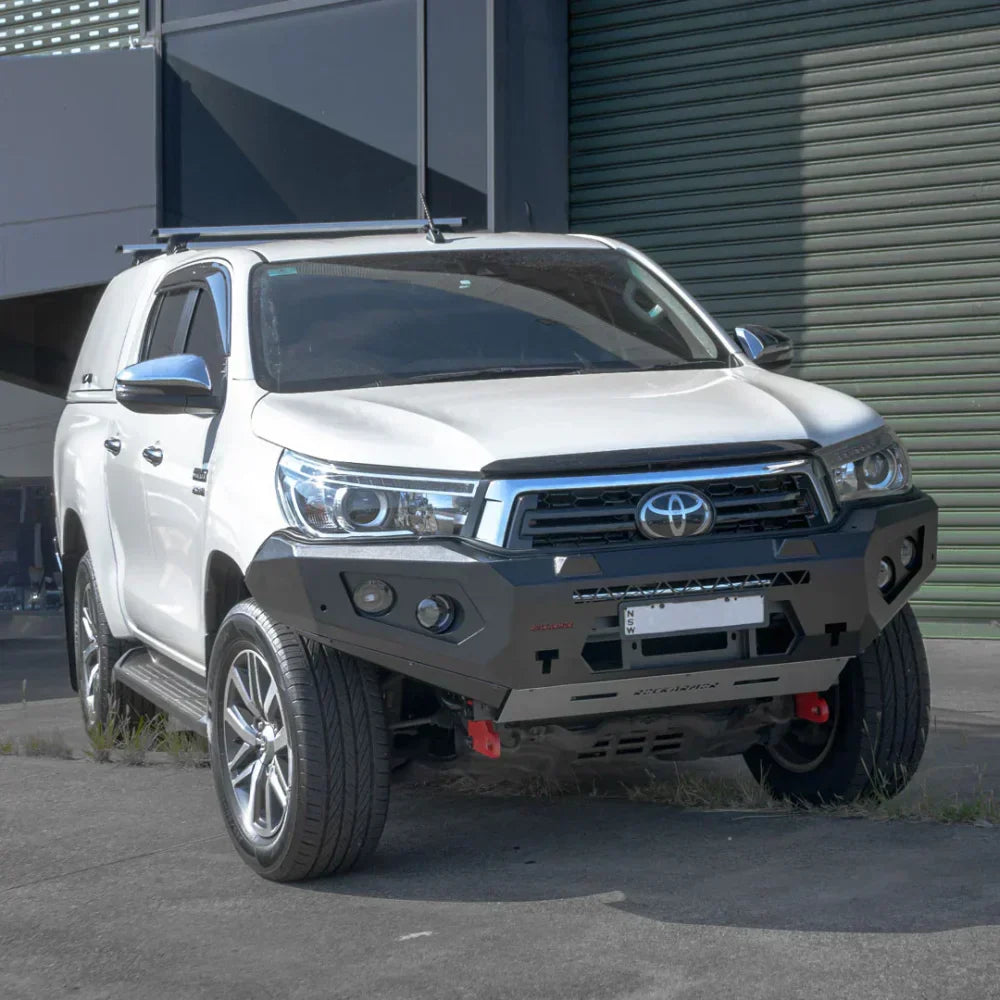 Rockarmor Gt Hoopless Steel Bullbar Combo - Toyota Hilux N80 Bullbar 2015 -2020