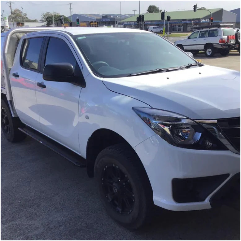 Rockarmor Steel Rockslider Side Steps To Suit Mazda Bt50 Dual Cab/Extra Cab 2012-2020 - Side Steps