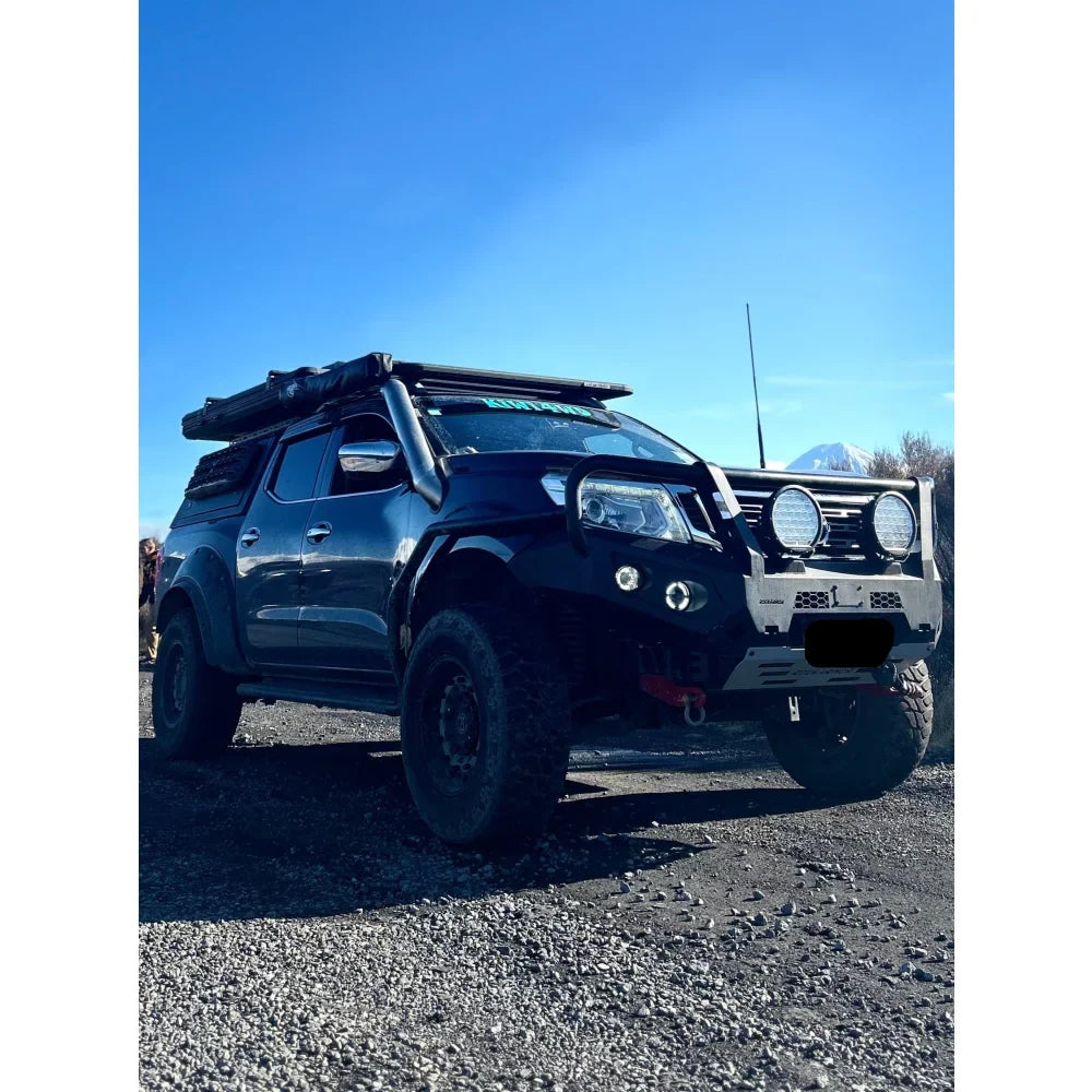 Rockarmor Steel Rockslider Side Steps To Suit Nissan Navara Np300 D23 2015 + - Side Steps