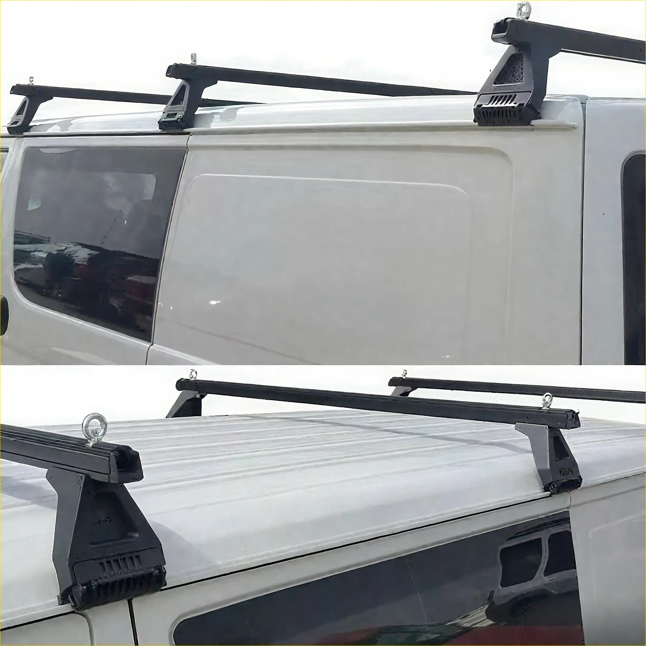 Roof Rack-3 Piece Set Heavy Duty for Toyota Hiace 2005-2019 Narrow - Rack