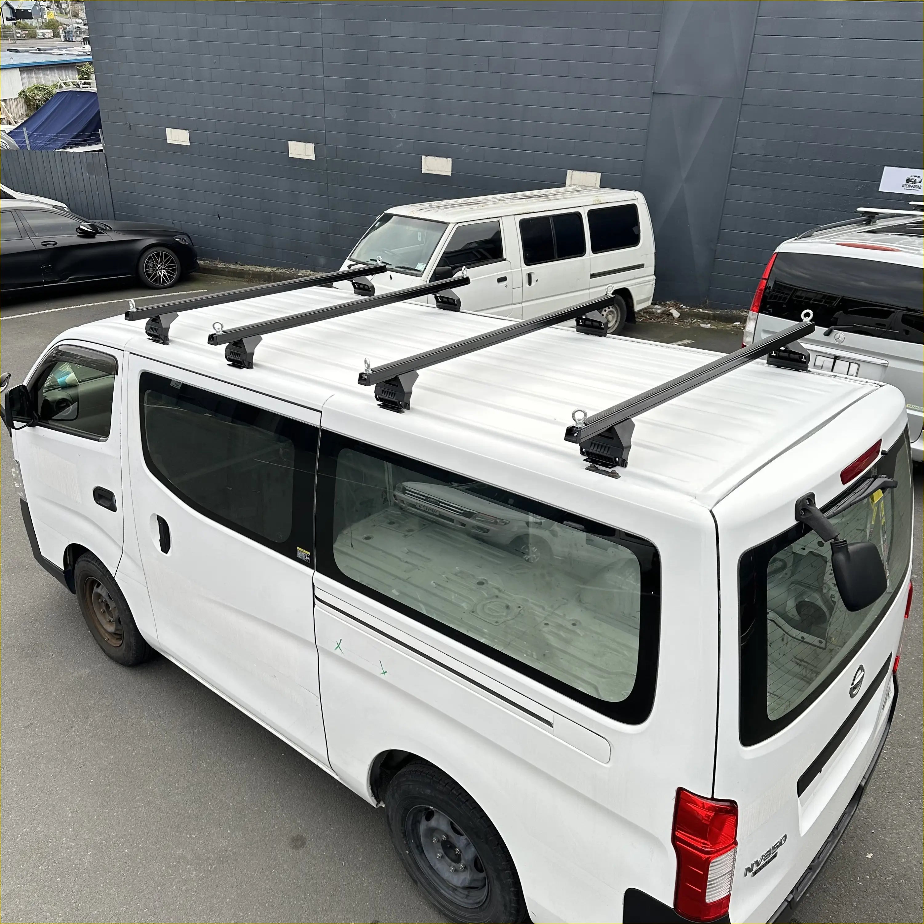 Roof Rack-4 Piece Set Heavy Duty for Nissan NV350 Caravan 2012-current - Rack