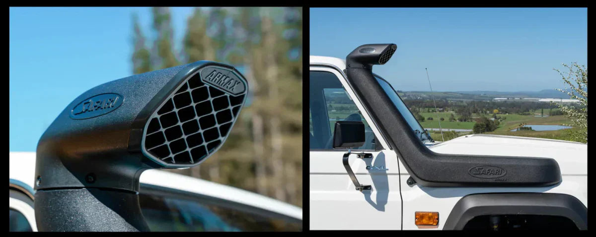 Safari ARMAX Snorkel To Suit Toyota LandCruiser 70 Series 4.5L V8