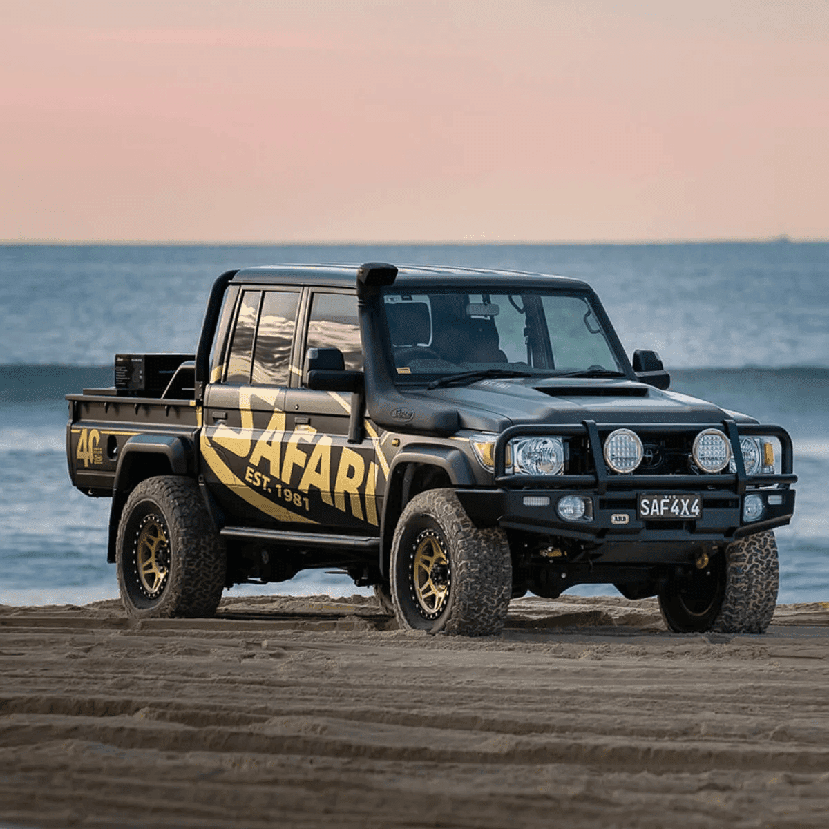 Safari ARMAX Snorkel To Suit Toyota Landcruiser 70 Series Wide Front (Factory Snorkel Replacement) - Snorkel