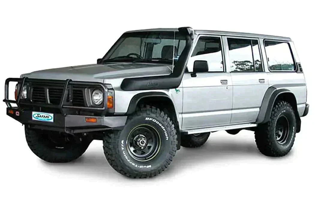 Safari V-Spec Snorkel To Suit Nissan GQ Patrol (Y60) TD42 with horizontal pre cleaner - Snorkel