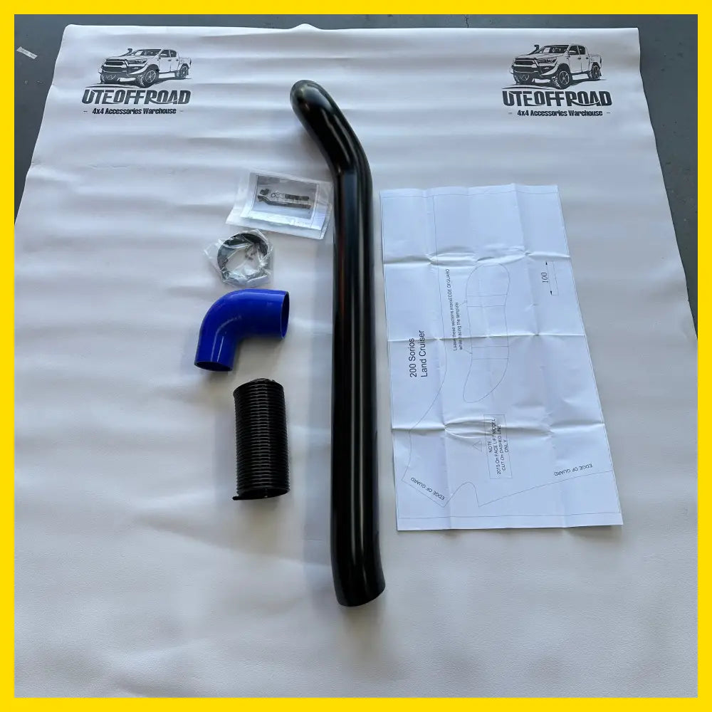 Snorkel Toyota Land Cruiser 200 Series 2017-2022 Black Stainless Steel