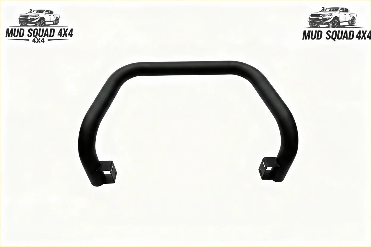Stainless Steel Nudge Bar Toyota Hilux 2015-2020 Matte Black W2