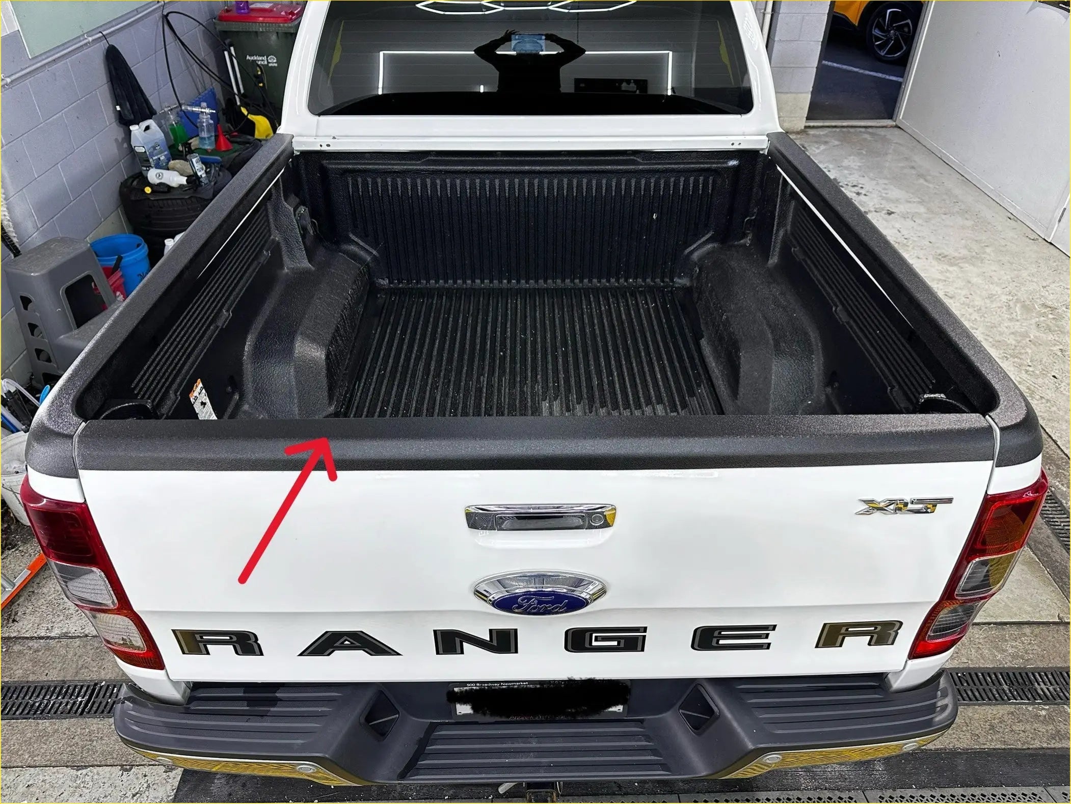 Tailgate Cover Ford Ranger Px1/2/3 2012-2021 Textured Black