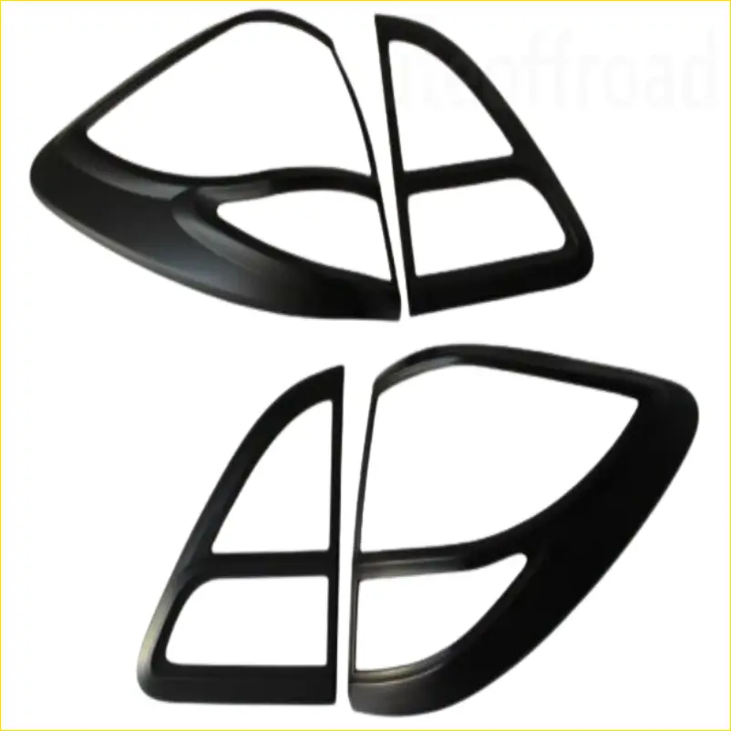 Taillight Covers Mazda BT-50 2012-2020 Matte Black