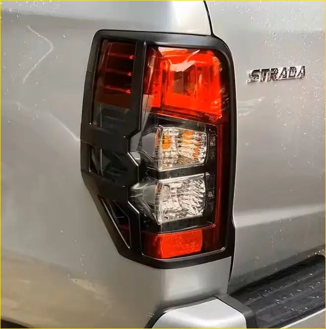 Taillight Covers Mitsubishi Triton 2019-2023 Matte black - Plastic Trim