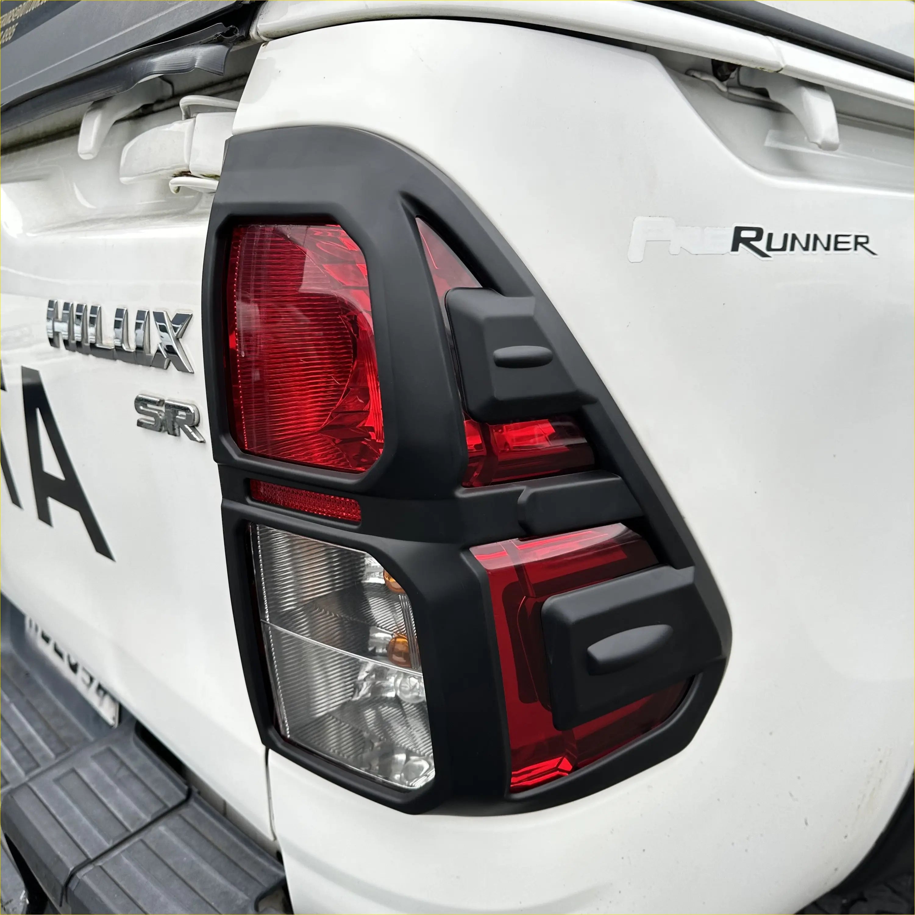 Taillight Covers Toyota Hilux 2015-2020 SR/SR5/SR5 Cruiser Matte Black