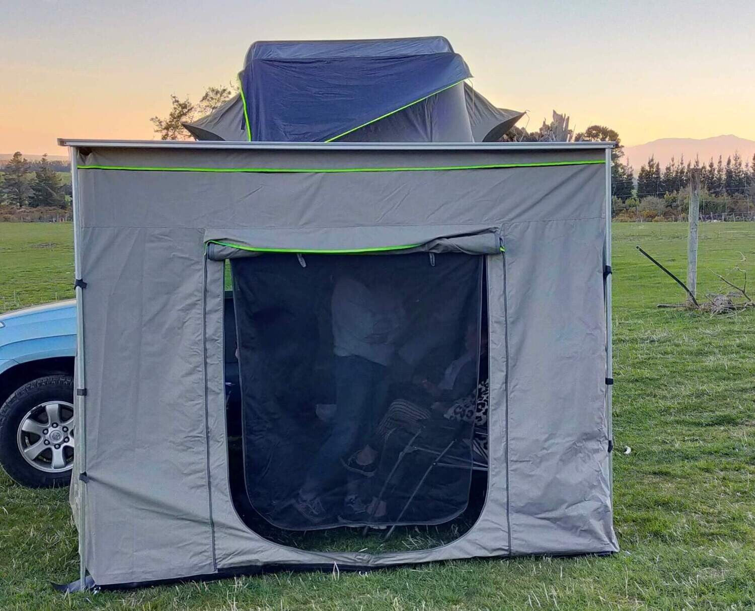 2.5m Wall Set / Tent for Square Awning | Perfect Pitched Rooftop Tents