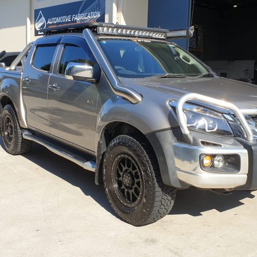 Isuzu DMAX 2012-2020 4″ Stainless Steel Snorkel Kit (LONG)