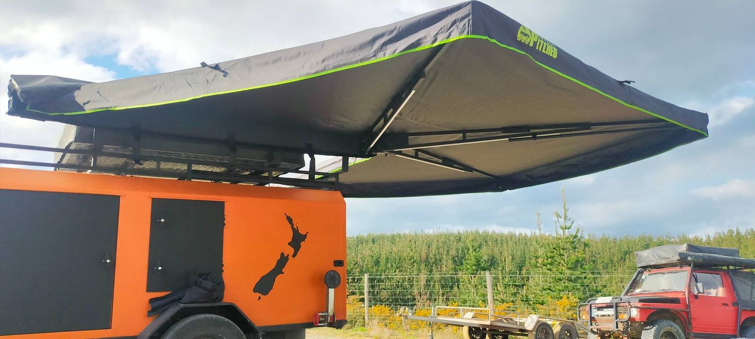270 Degree / Batwing Awning With HD Frame! | Perfect Pitched