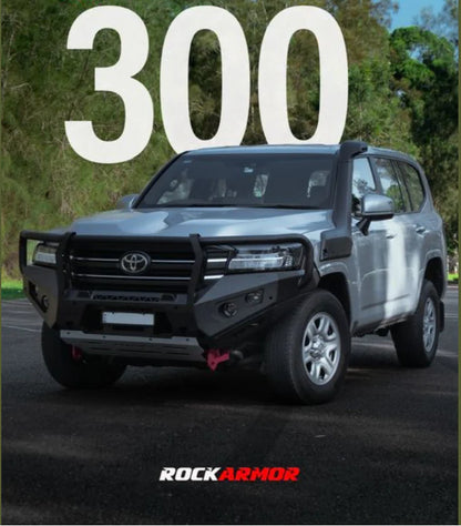 Rockarmor Gt Steel Hoop Bullbar - Toyota 300 Series 2021-2024 (Full Bar Replacement)